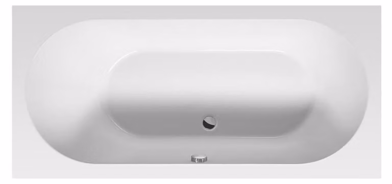 JIZERA vasca rettangolare 170x80x39cm, bianco