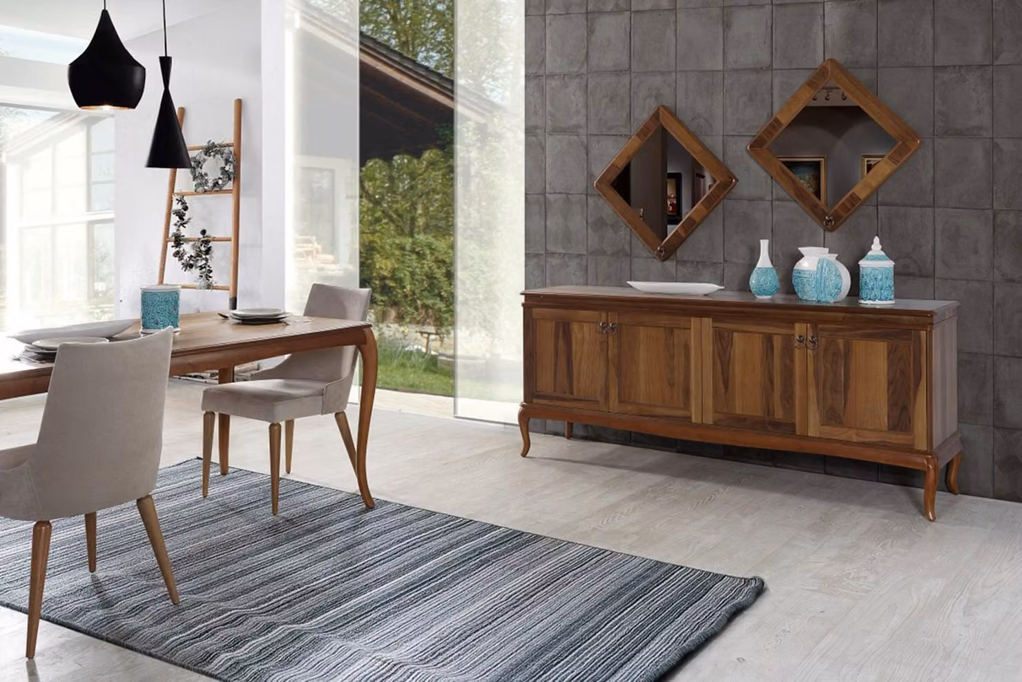Sideboard Schrank Kommoden Holz Schränke Anrichte Möbel Konsole Möbel Kommode