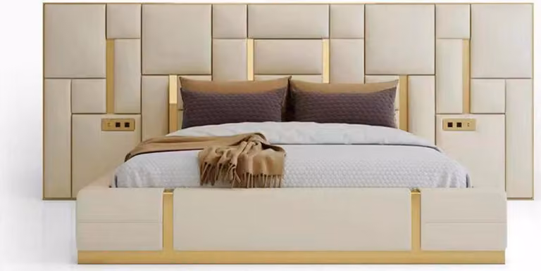 Design Schlafzimmer Garnituren Bett Modern Luxus Hotel Betten Möbel