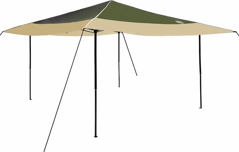 Tenda Gazebo Verde 395 x 395 x 251 cm Tessuto