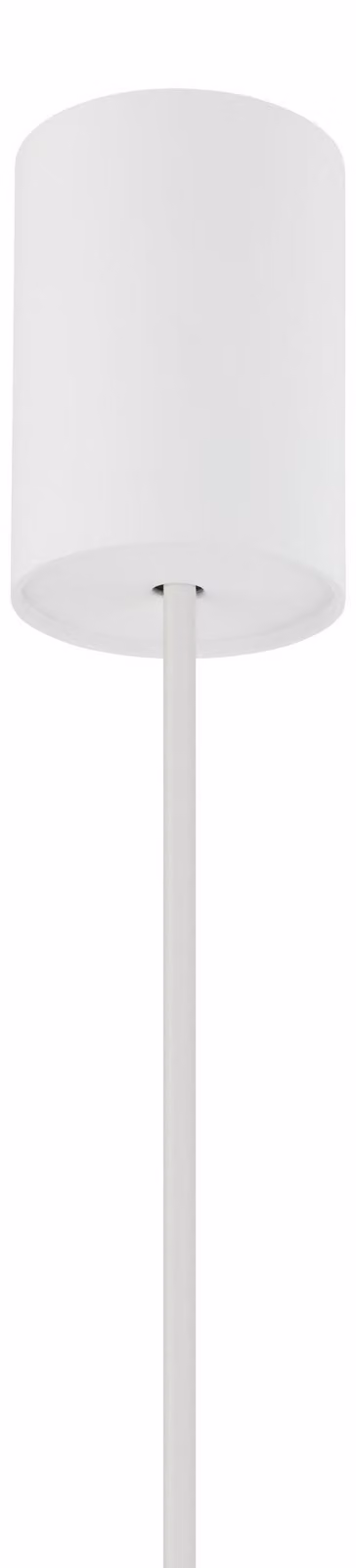 Lampada a sospensione Ø 2,5 cm G9 bianco sala da pranzo metallo luce a sospensione moderna