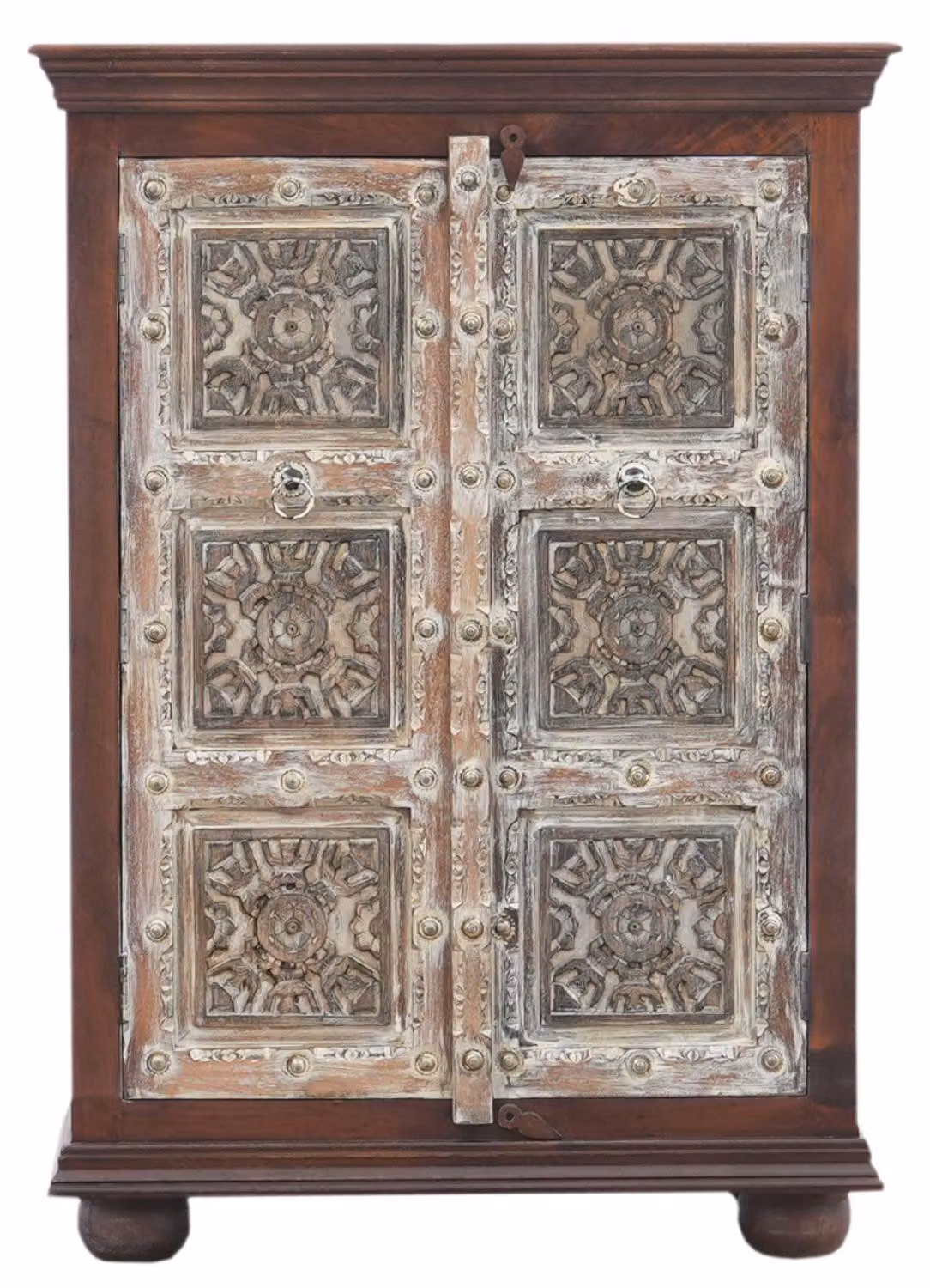 Cassettiera vintage indiana Cansin - 120 cm