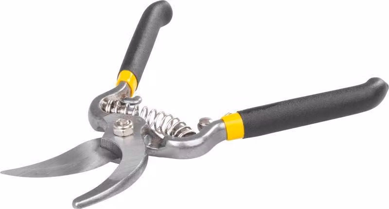 Forbici Strend Pro P8010, 200 mm, da giardino, per rami, Softdipp nero