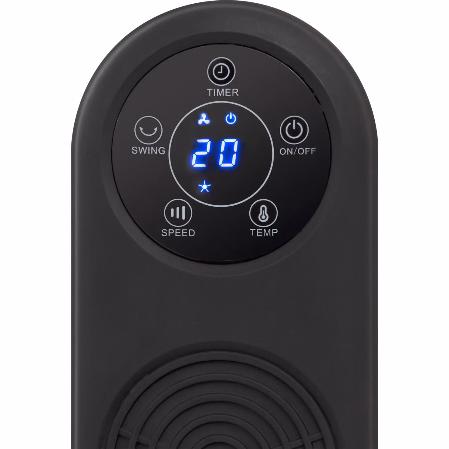 Termoconvettore Ceramico Verticale Dictrolux 2 in 1 da 2000 Watt con Telecomando e Timer – 2