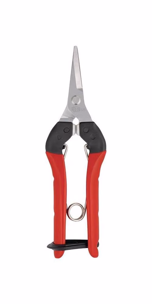 FELCO Ernte-/ Leseschere Nr. 321 für Obst- Gemüsestiele gerade Klinge Stahlgriff