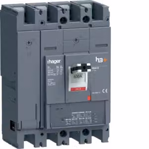 Hager, quadro elettrico h3+ P630 LSI 4x630A 70kA HEW631JR