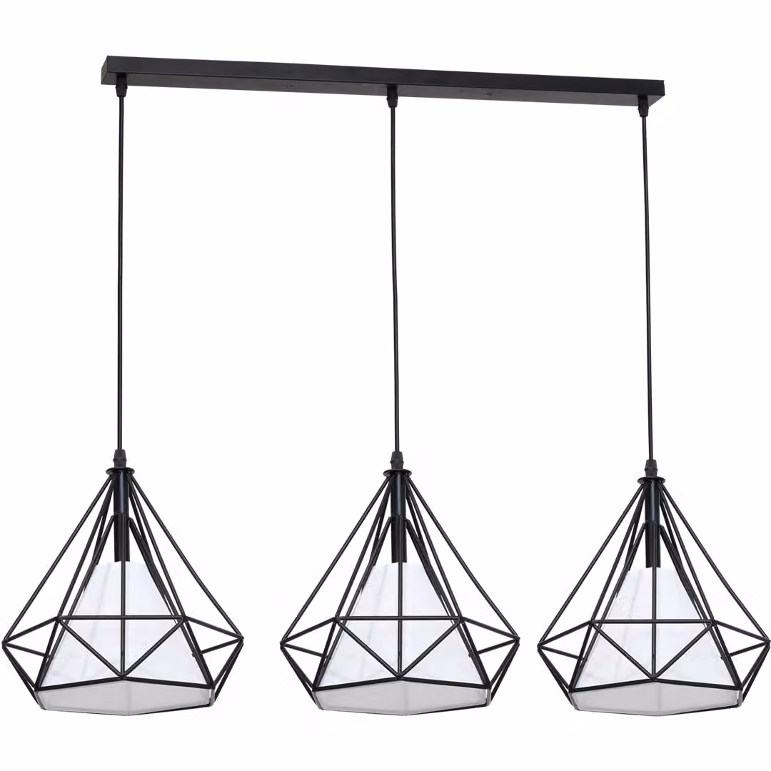Lampadario 3x60W E27 TRIANGOLO ML162 Milagro
