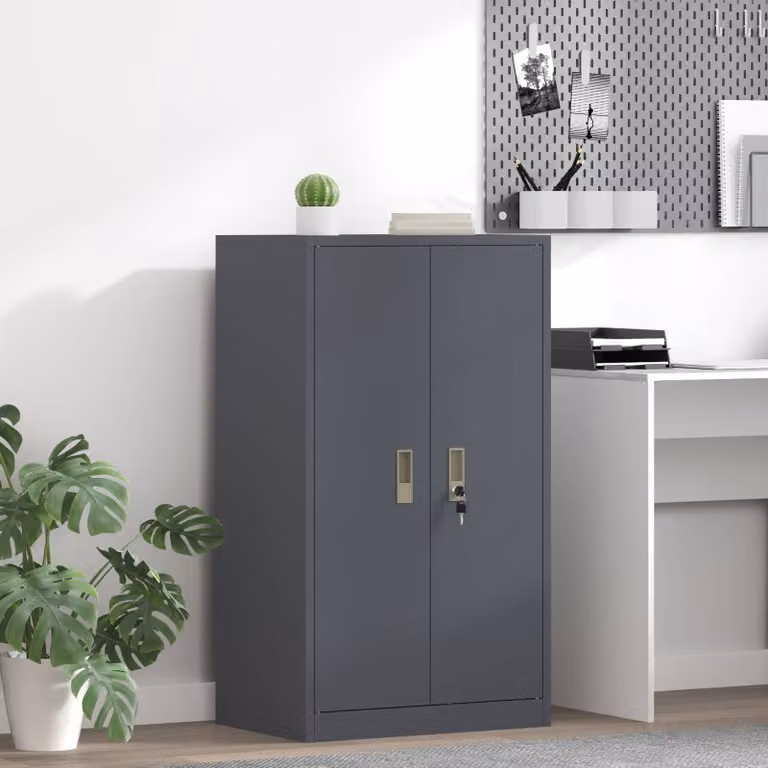 vidaXL Armadio Antracite 60 x 40 x 105 cm Acciaio