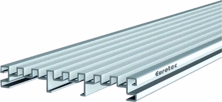 Griglia di drenaggio in alluminio DrainTec21 x 140 x 4000 mm