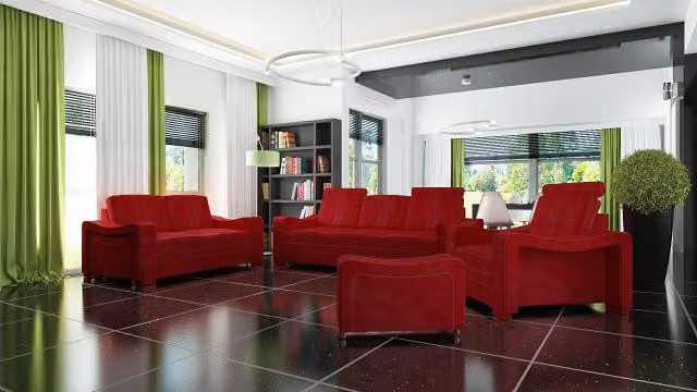 Garnitur Stoffsofa 3+2+1 Wohnlandschaft Sofagarnitur Textil Polster Couch Sofa