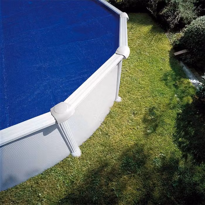 Copertura Isotermica Blu per Piscine Circolari GRE, Diametro: 5,50 m, Spessore: 400 µ, Ideale per piscine con Ø 3,60 m – 2