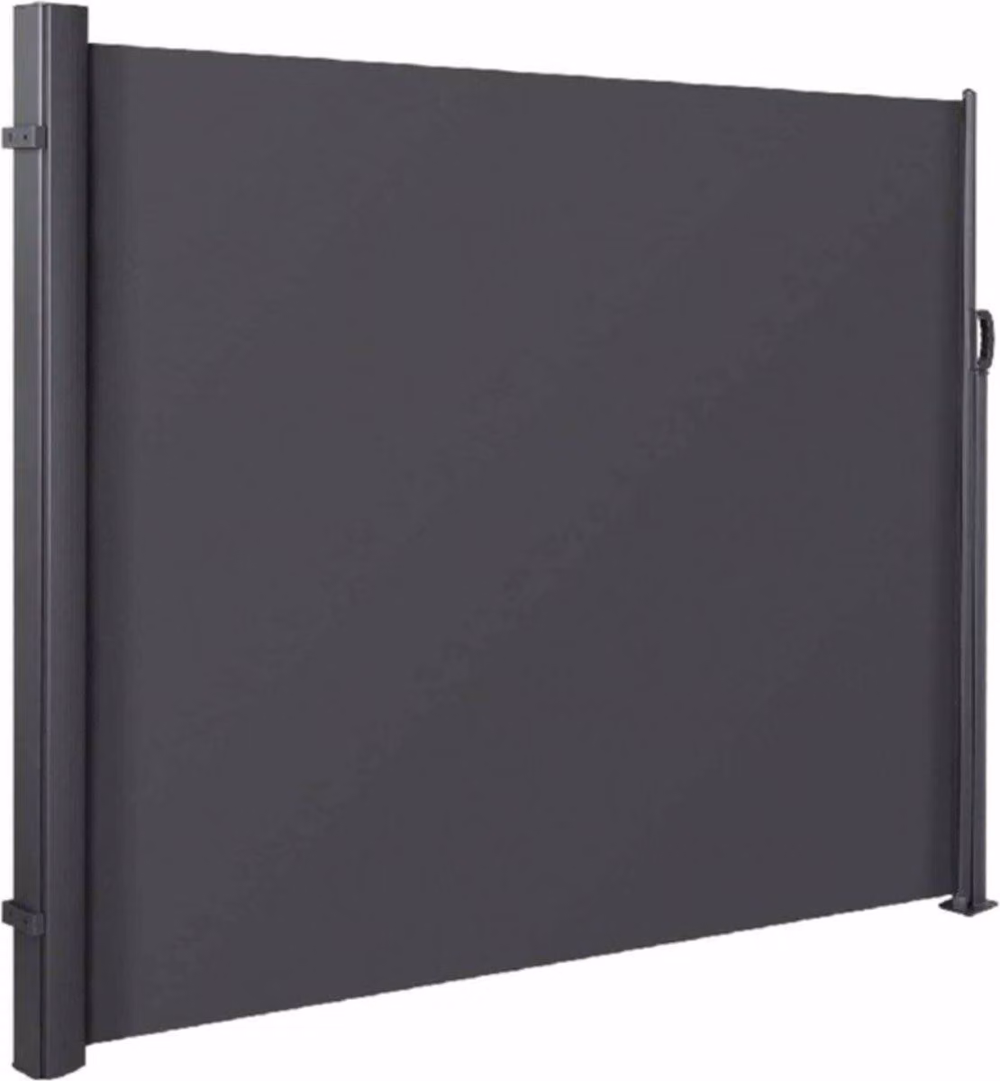 Rete per privacy - Grigio - Frangivento - Tessuto per privacy - Schermo per privacy - PVC - 350×180cm - Sistema frangivento di alta qualità