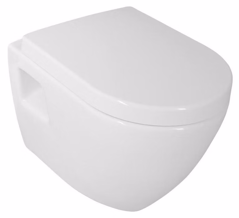 Aqualine Nera - Wc sospeso, bianco NS952