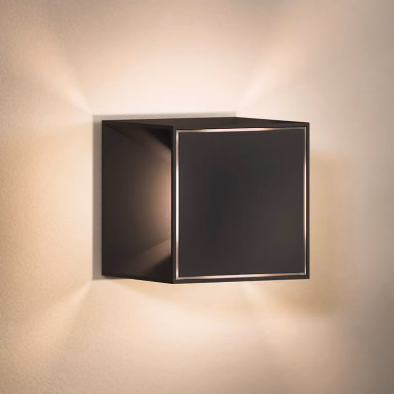 Sigor Nutalis mini lampada da tavolo LED, nera, IP54, dimmerabile mini,, Nero, Soggiorno / Sala da pranzo, Alluminio
