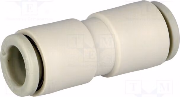1 connettore diritto, per cavi, da -1 a 10 bar, modello KQ2H06-00A, connettore e guarnizioni