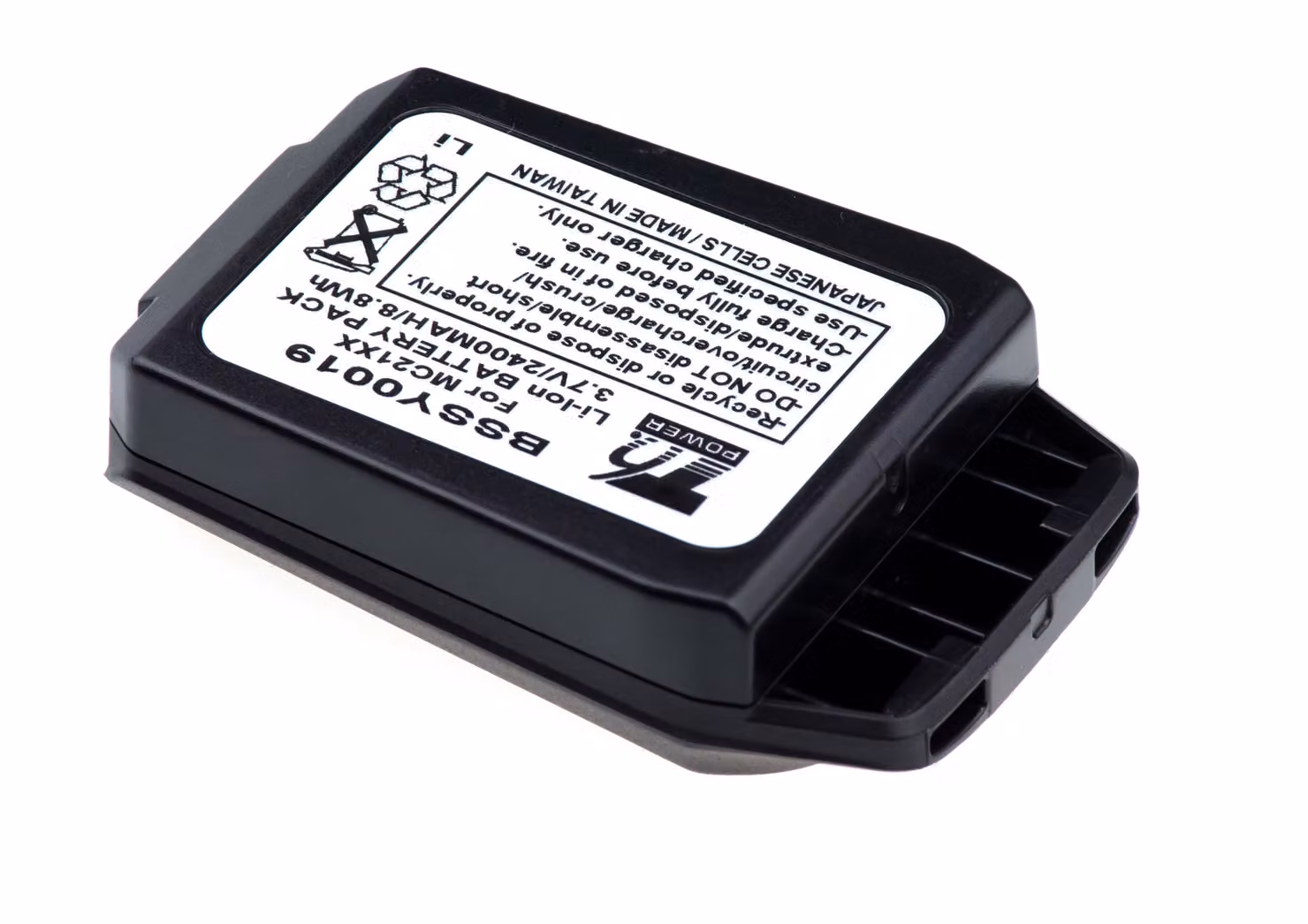 Batteria T6 Power Symbol Motorola Zebra MC2100, MC2180, 2400mAh, 8,9Wh, Li-ion
