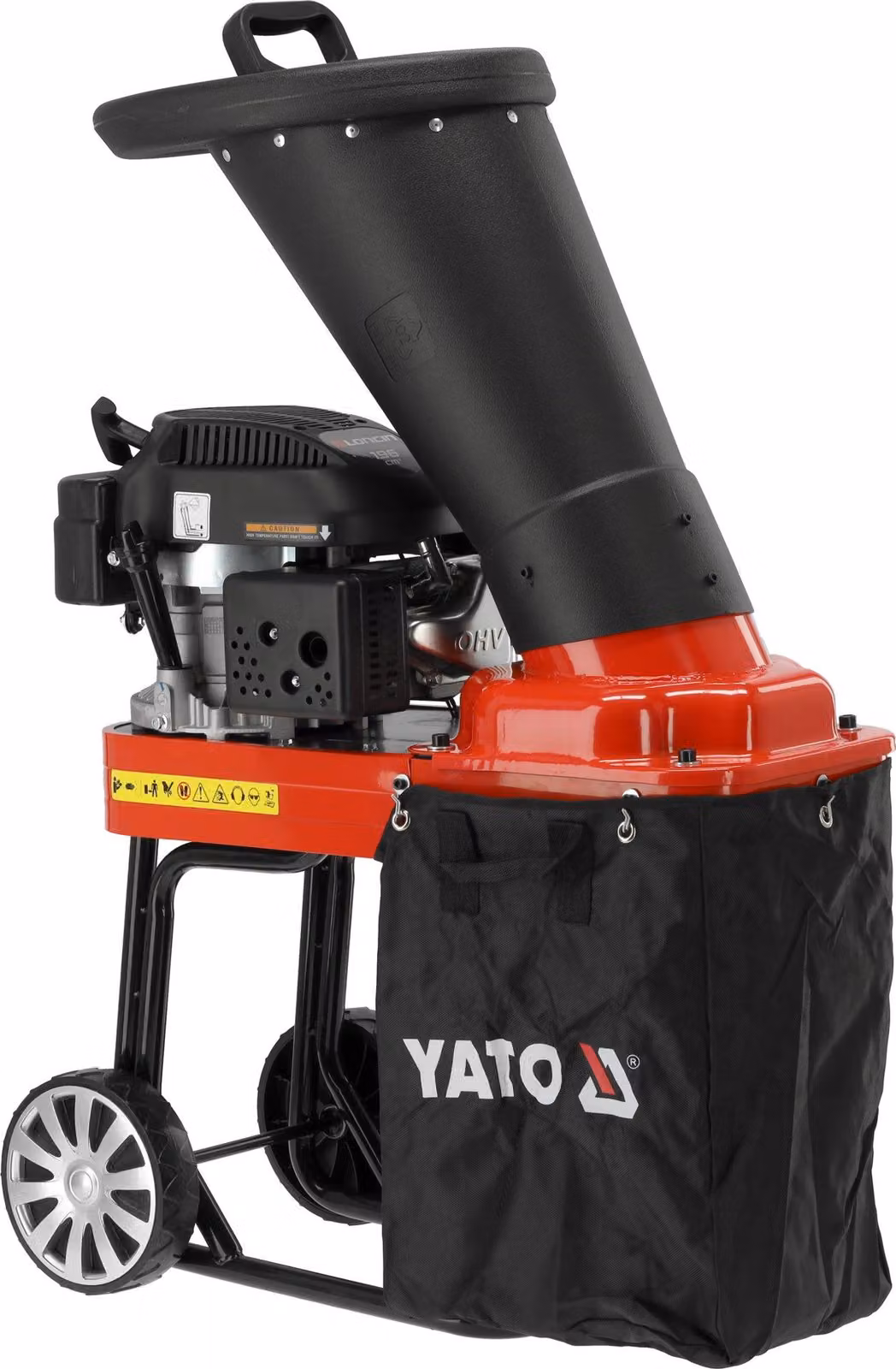 Biotrituratore a benzina, trituratore, trituratore fino a rami da 45 mm