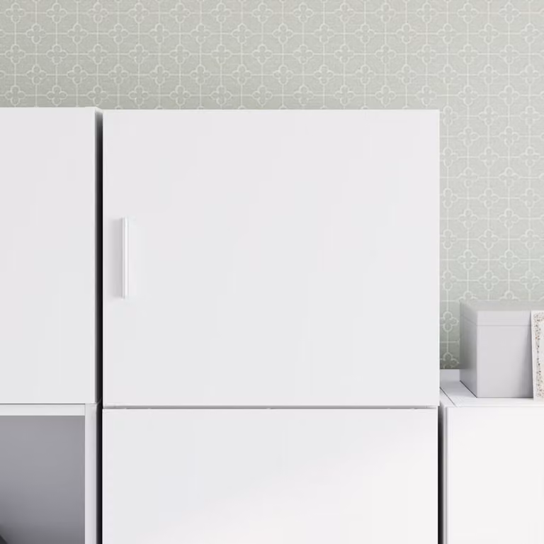 Mobile a parete vidaXL Bianco Moderno in Legno e MDF L: 45 cm, P: 42,5 cm, H: 40 cm
