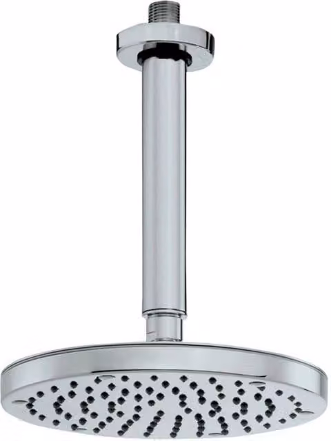 Braccio doccia verticale con soffione lusso Bossini mod. Oki colore argento cromato