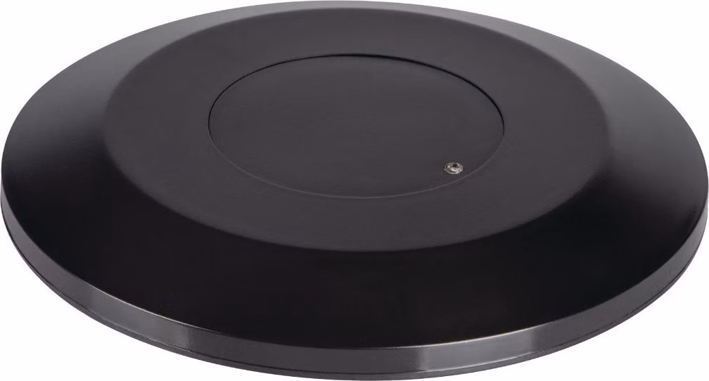 Rivelatore di presenza a microonde da superficie rotondo Ø11,5 cm nero 6m IP20 PRESENSOR Kanlux