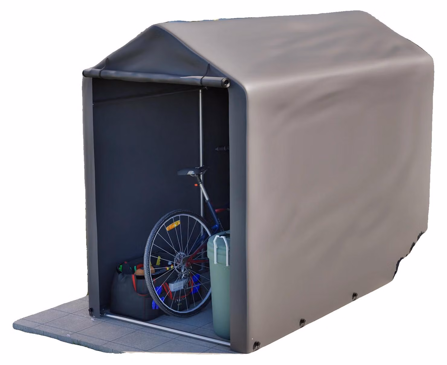Tenda da campeggio per giardino, design resistente alle intemperie, accesso facile, categoria A