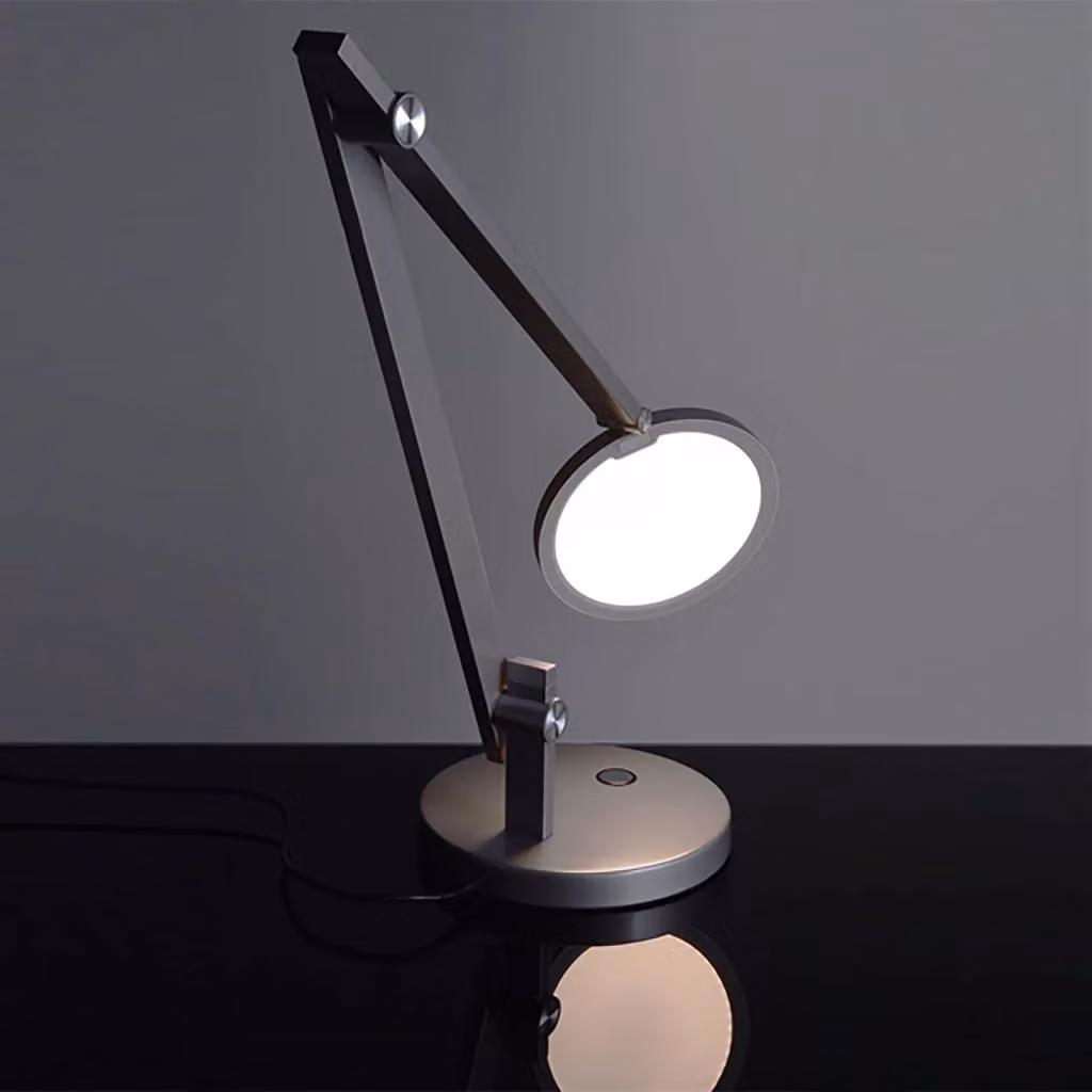 Lampada da tavolo LED DEKO-LIGHT touch dimmerabile 12W luce bianca calda 3000K grigio – 2