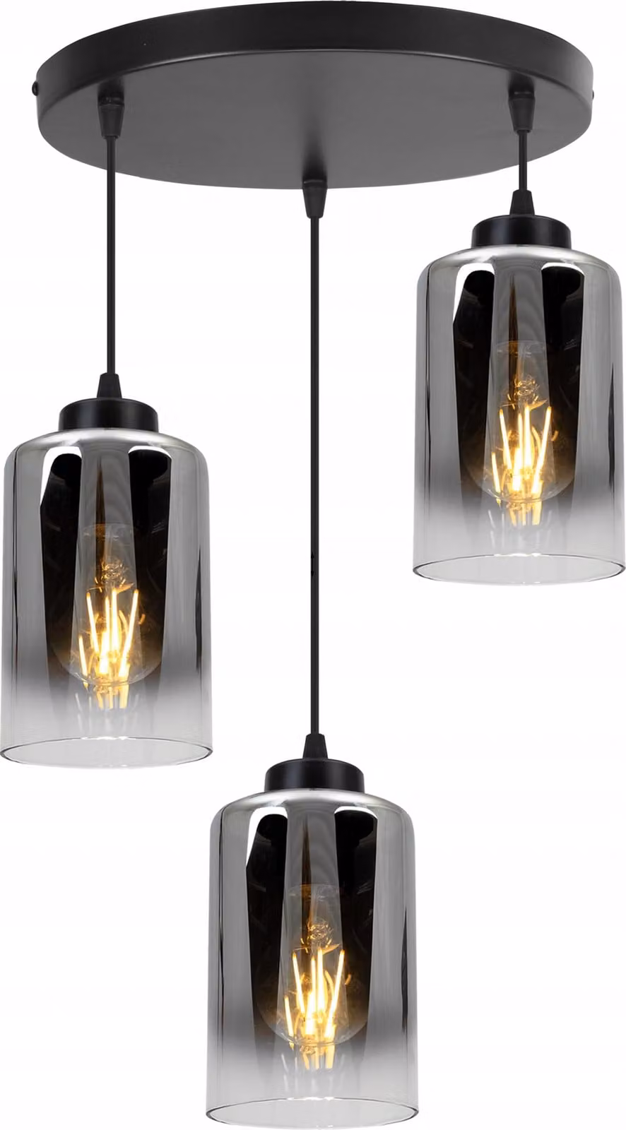 Moderna Ed Elegante Lampada A Sospensione Con Paralume In Vetro