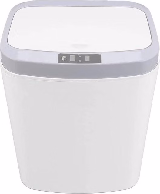 Cestino 16L Automatico Elettrico Intelligente Induzione per Cucina Ufficio Casa - Bianco