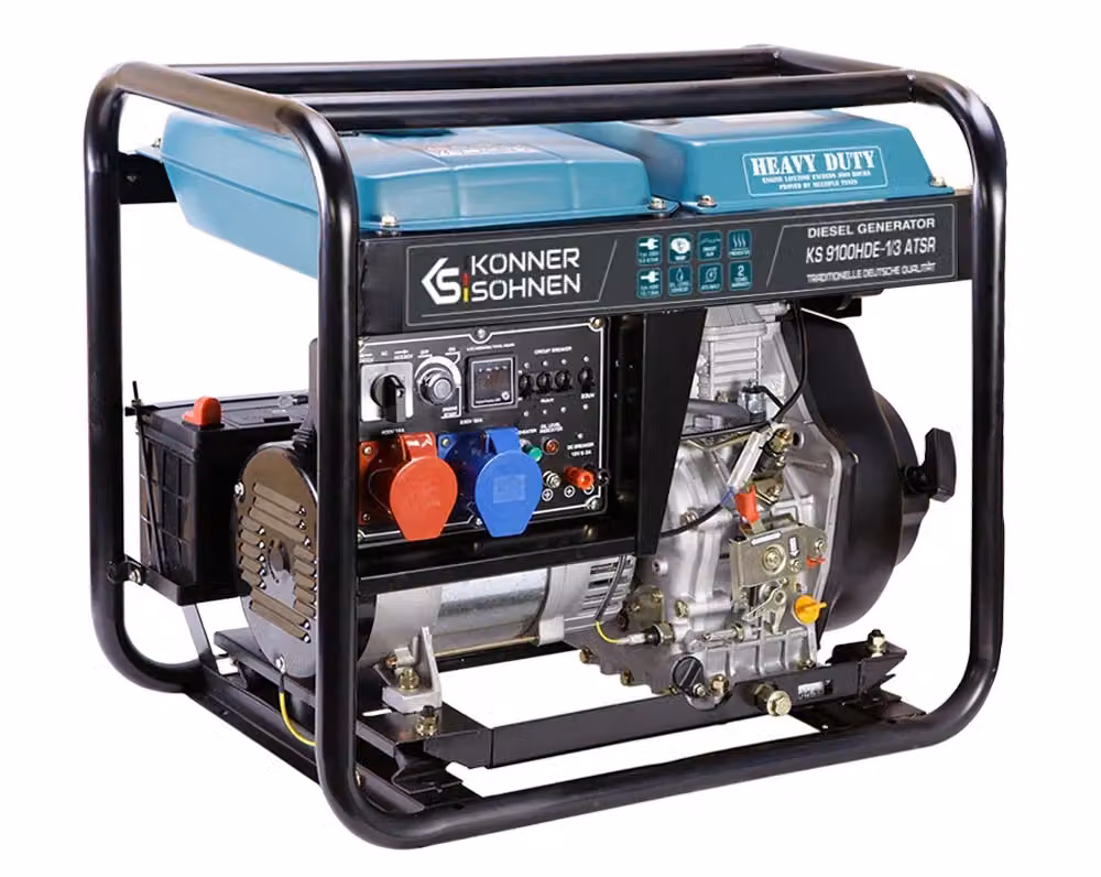 Generatore diesel Könner & Söhnen KS 9100HDE-1/3 ATSR EURO V blu – 2