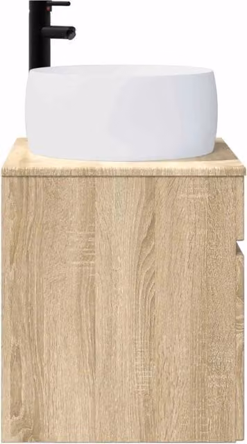 Mobile Lavabo | Armadio Lavabo da parete Rovere Sonoma 49 x 44,5 x 66 cm