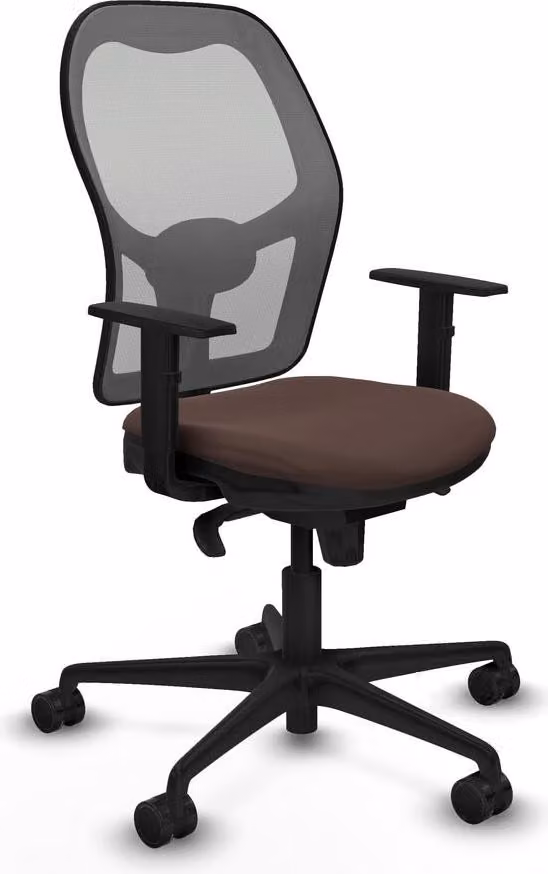 Sedia da ufficio Piqueras y Crespo 1D036N0 Grigio Marrone scuro