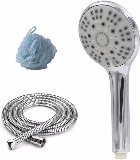 Set multifunzione per doccia - 3 pezzi - Acciaio inossidabile