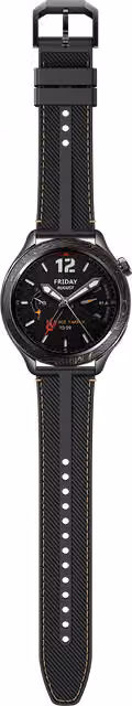 Kit Cornice e Cinturino Xiaomi Watch S3/S4 Colore Midnight Carbon Black