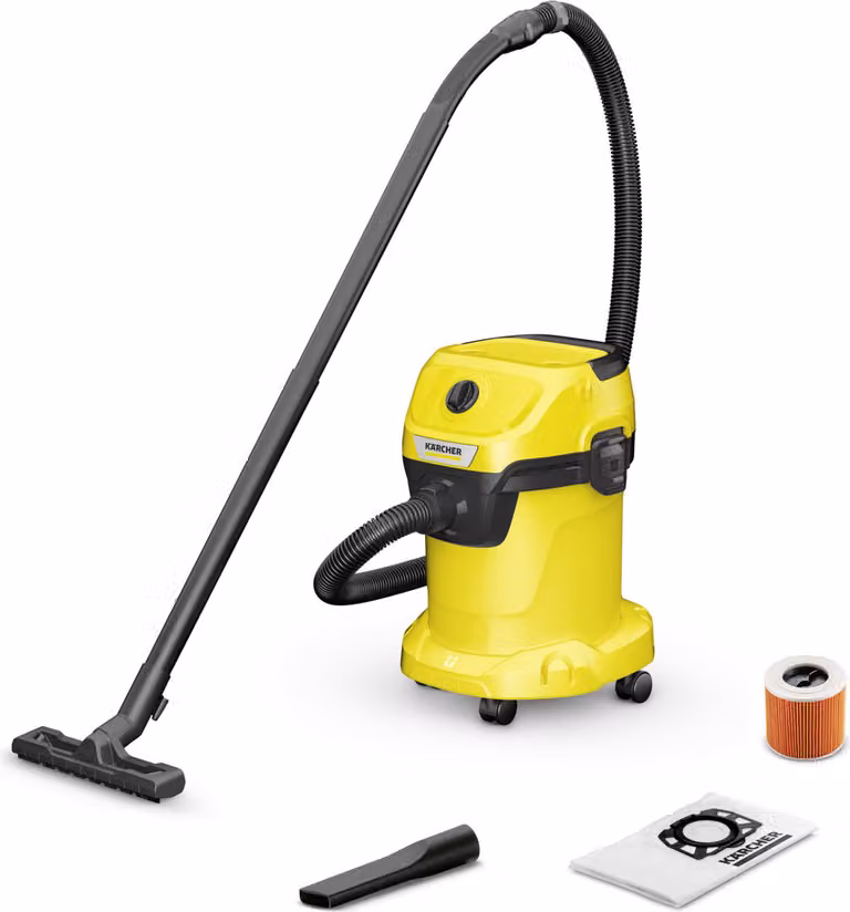 Kärcher WD 3 V-17/4/20 Nero, Giallo 17 l 1000 W
