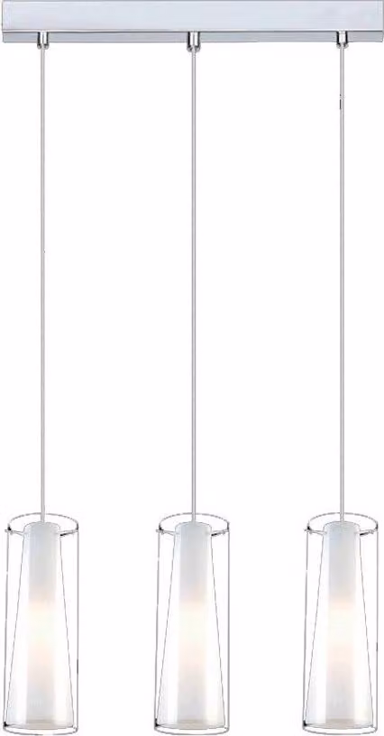 Italux PND-2424-1L-WH Lampada a sospensione Palermo D320mm 1x40W E27 bianca