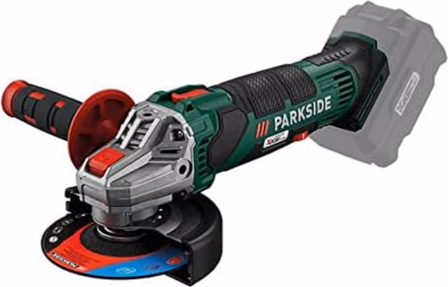 Smerigliatrice angolare a batteria PARKSIDE® 20 V PWSA 20-Li C3, senza batteria e caricabatterie
