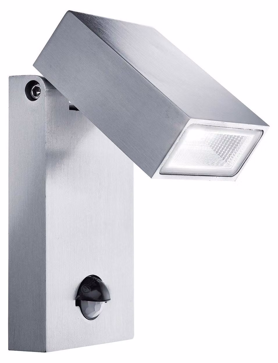Applique Moderna Metro Alluminio Cromo Vetro Led 10W 4000K