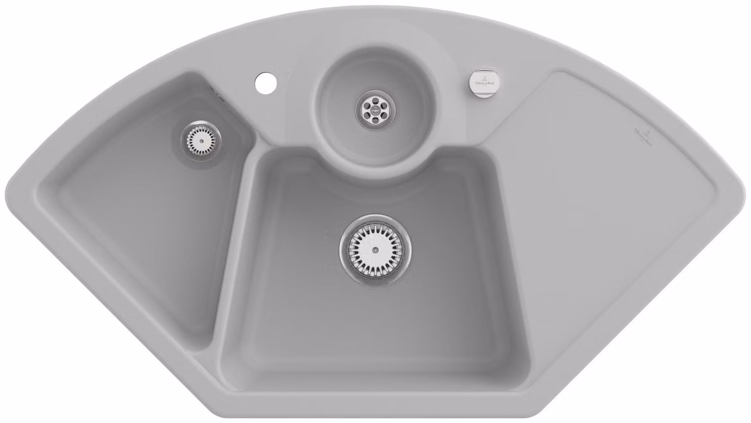 Villeroy & Boch 670802SM Angolo-SP Solo Angolo 1075x600mm Filato in eccesso.