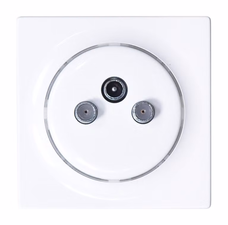Fibaro FGWTFEU-021 Fibaro Walli N R/TV+SAT Outlet Weiß