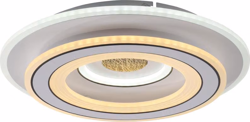 Lampada da soffitto LED JUST LIGHT TOLAGO, con controllo della temperatura del colore (CCT), telecomando e luce notturna. Ideale per soggiorno, camera da letto, cucina, corridoio, sala da pranzo e ufficio