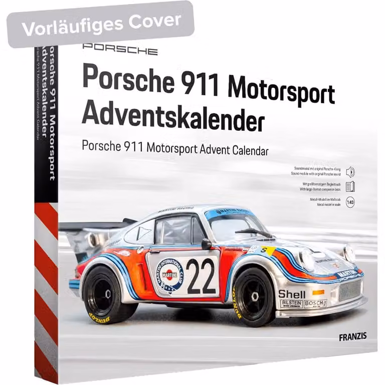 Calendario dell'Avvento Franzis Porsche 911