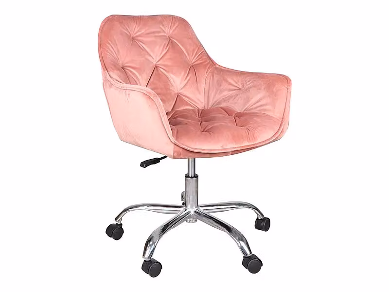 Sedia imbottita RADA - rosa