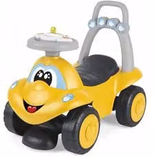 Chicco Billy Walk & Ride Deambulatore Push Along Giallo per bambini dai 12 ai 36 mesi