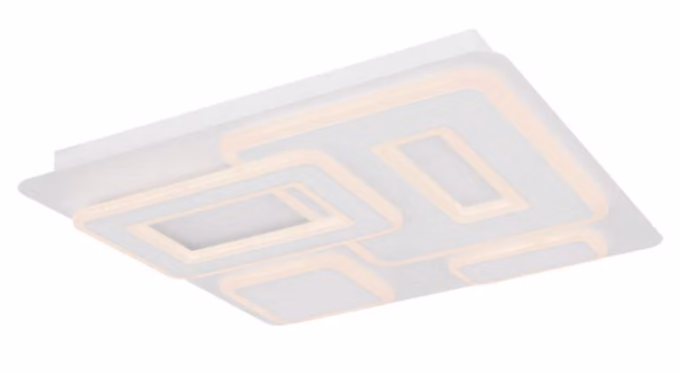 Globo Lighting BAFUR plafoniera in metallo bianco, 1xLED, 48536-52