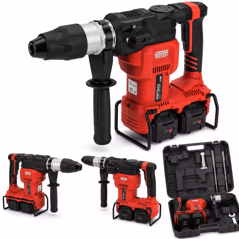 Martello avvitatore a batteria da 42V e 10J, senza spazzole | Kraft&Dele