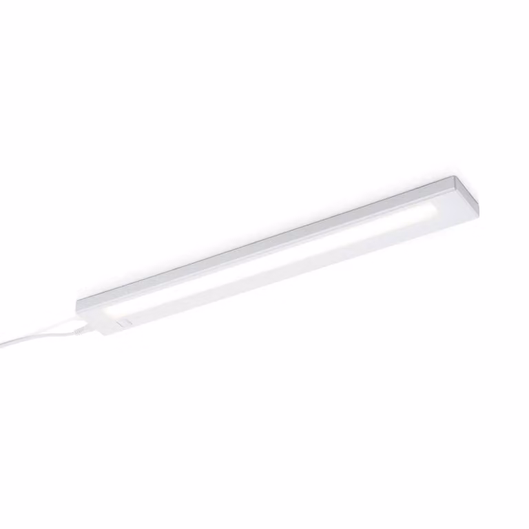 Trio Lighting Lampada LED da mobili Alino, bianco, lunga 55 cm Alino, Bianco / Opale, Cucina, Plastica, Moderno, Lampade per mobili