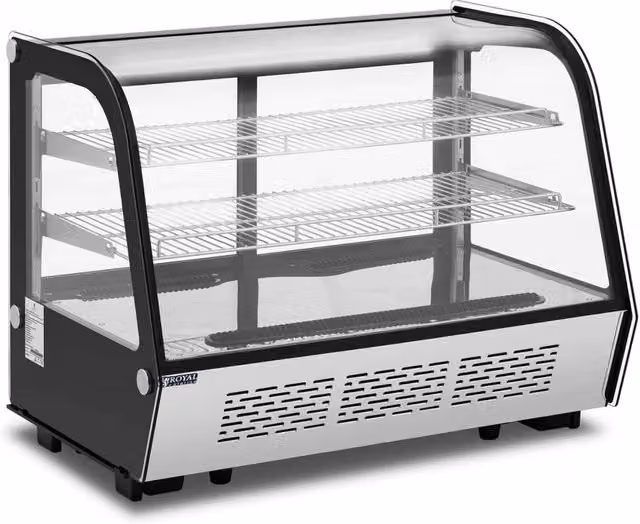 Vetrina refrigerata - 160 litri - 3 livelli - acciaio inox 14_0005385