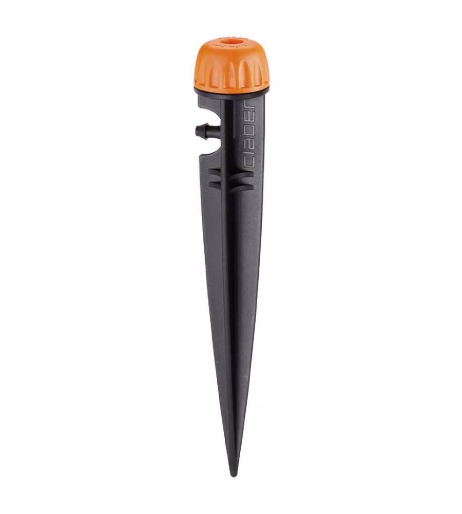 Set di 10 gocciolatori regolabili con puntale Micro Claber neri per tubo capillare – 2