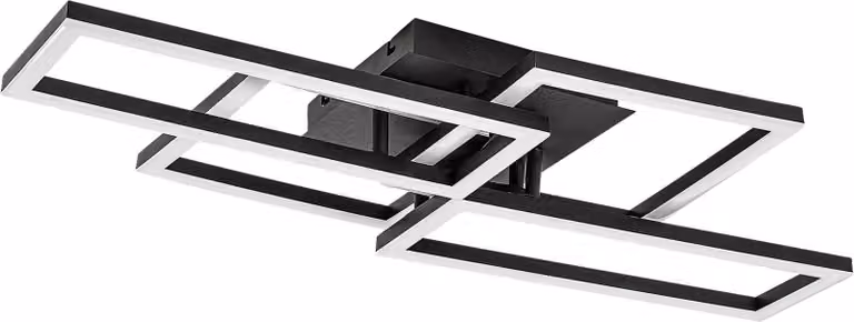 Rabalux 71389 Plafoniera Drusus LED 40 metallo plastica nero