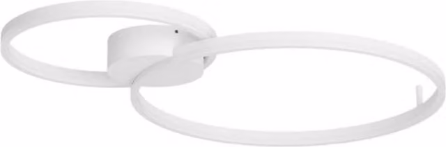Applique e Plafoniera Doppia Orbit Redo Group in Metallo, LED Dimmabile, Disponibile in Bianco, Bronzo o Nero
